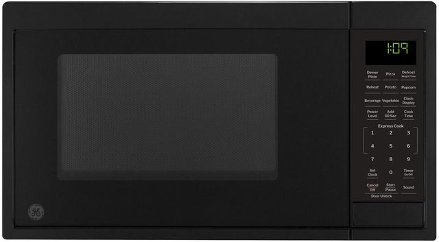 GE® 0.9 Cu. Ft. Black Countertop Microwave-0