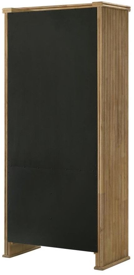 Coaster® Adina Distressed Light Brown Display Cabinet-7