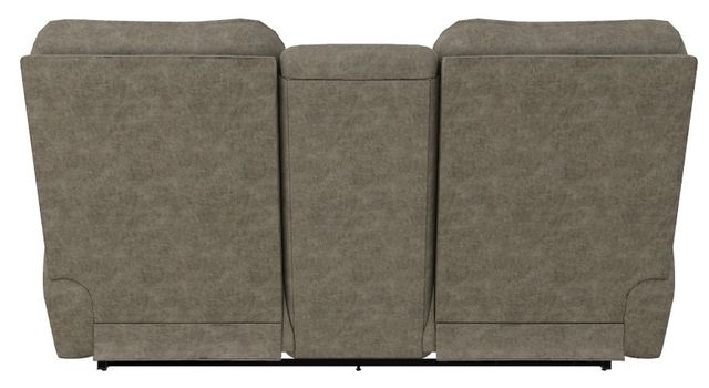 La-Z-Boy® Trouper Sable Manual Reclining Loveseat with Console-3
