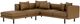EQ3 Customizable Replay 2-Piece Leather Left-Arm Facing Sofa Sectional and Backless Chaise-0