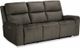 Flexsteel® Customizable Jarvis Gray Power Reclining Sofa-0
