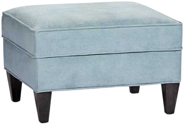 Marshfield Furniture Joni Blue Ottoman-0