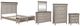 Liberty Furniture Ivy Hollow 5-Piece Dusty Taupe/Weathered Linen King Mantle Storage Bedroom Set-0