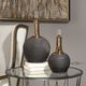 Uttermost® Arnav 2-Piece Matte Black Bottle Set-1