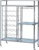 Coaster® Derion Chrome Serving Cart-0