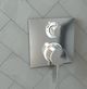 Hansgrohe Ecostat Square Chrome Thermostatic Trim with Volume Control-1