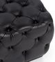 Classic Home Briar Midnight Raven 18" Square Ottoman-3