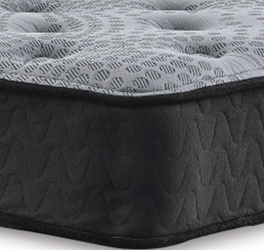 Sierra Sleep® By Ashley® Comfort Plus Hybrid Medium Tight Top Twin Mattress in a Box-1