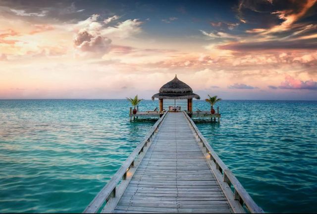 Classy Art Ocean Hut Wall Art-1