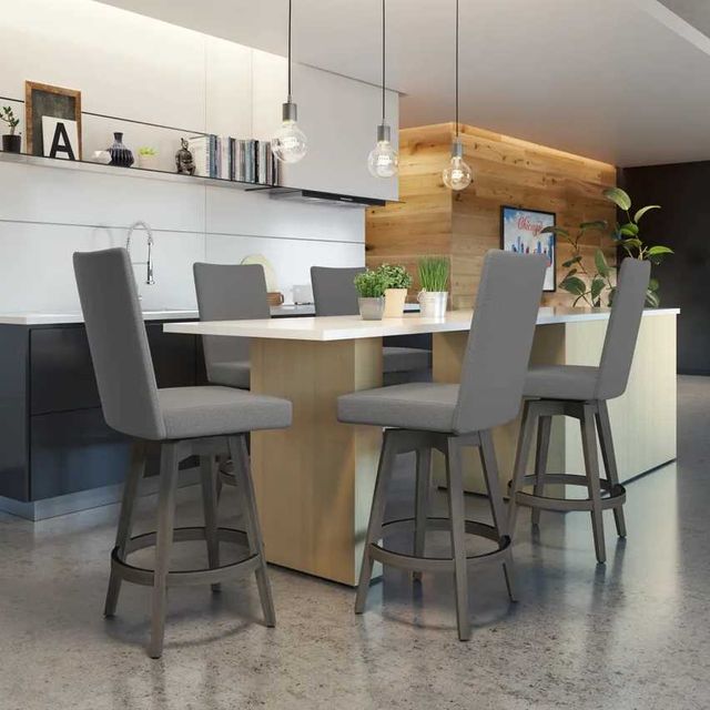 Amisco Customizable Noah Swivel Bar Stool-2