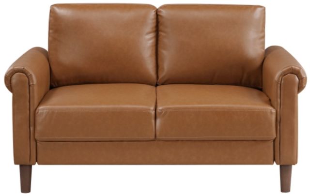 Homelegance® Hector Brown Loveseat-2