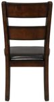 Homelegance® Mantello Brown Side Chair-4