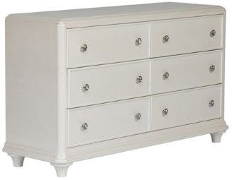 Liberty Furniture Stardust Iridescent White Youth Dresser