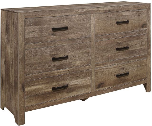 Mazin Furniture® Mandan Weathered Pine Dresser-1