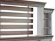 Sunny Designs™ Alpine Gray/Tobacco Leaf Entertainment Wall-3