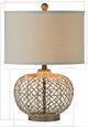 Forty West Reggie Ivory/Cream Table Lamp-1