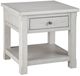 Signature Design by Ashley® Robbinsdale Antique White Square End Table-0