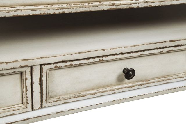 Signature Design by Ashley® Realyn Brown Lift Top Coffee Table with Antique White Base-2