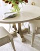 American Drew® Lenox Plaza Cream Round Dining Table-1