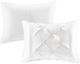 Olliix by Madison Park Laurel 7 Piece White California King Tufted Comforter Set-2