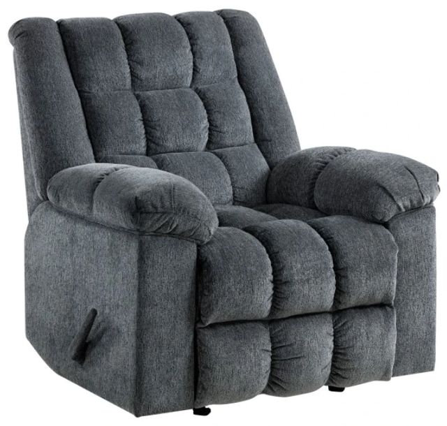 Homelegance® Baldwin Gray Rocker Manual Recliner-0