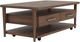 Riverside Furniture Delia Nouveau Walnut Cocktail Table-0