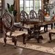 Furniture of America® Normandy Brown Cherry Dining Table-2