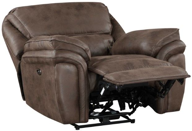 Homelegance® Proctor Brown Power Recliner-3