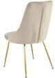 Mazin Furniture Plumeria Beige Dining Side Chair -3