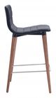 Zuo® Jericho Gray Set of 2 Bar Chair-1