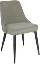 Coaster® Cosmo 2-Piece Light Gray Upholstered Side Chairs-0