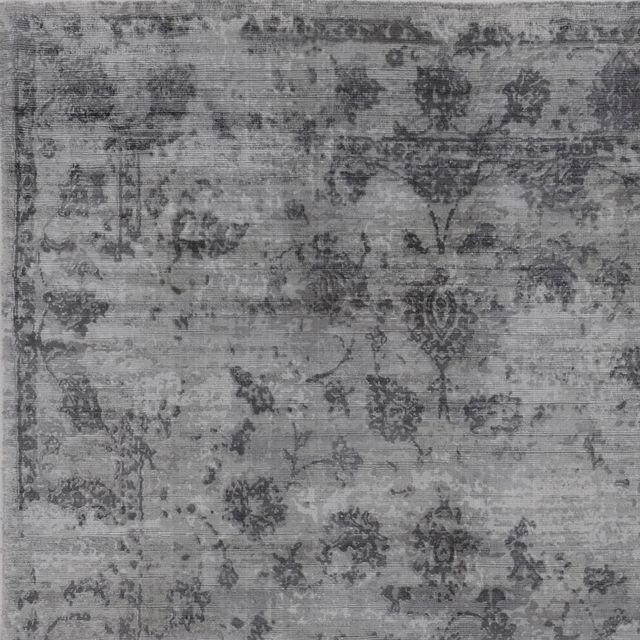 KAS Rugs Indulge 806 Grey Vintage 5'x7' Rug-3