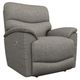 La-Z-Boy® Trouper Charcoal Power Rocking Recliner with Headrest-0