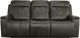 Flexsteel® Odell Grey Power Reclining Sofa with Power Headrests and Lumbar-1