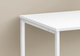 Monarch Specialties Inc. White Computer Desk-1