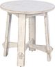 Sunny Designs™ Marina White Sand Round End Table-0