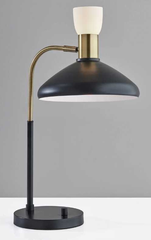 Adesso® Patrick Black Desk Lamp-2