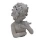 A & B Home Gray 8" Vase-2