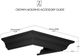 ZLINE Black Stainless Steel Crown Molding-3