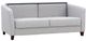 Luonto® Furniture Monika Gray Queen Loveseat Sleeper-2