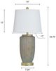Stylecraft Raffine Gold Table Lamp-2