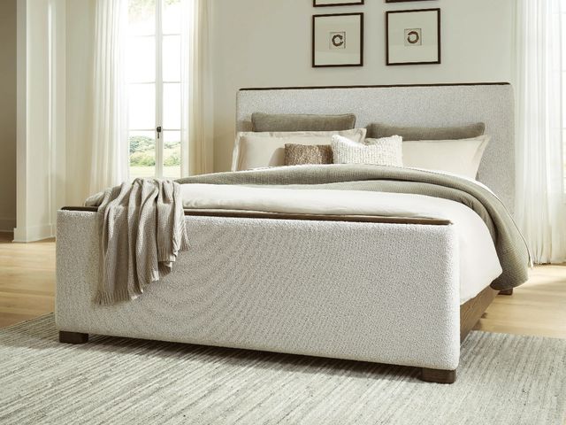 Signature Design by Ashley® Darimore Burnished Brown King Uphostered Panel Bed-1