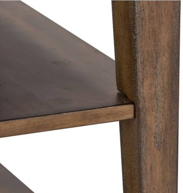 Liberty Furniture Aspen Skies Weathered Brown Chair Side Table-4