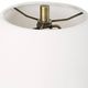 Uttermost® Mayetta Deep Blue Ceramic Table Lamp with Antique Brass Accents-5