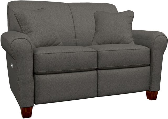 La-Z-Boy® Bennett duo® Charcoal Power Reclining Loveseat-0