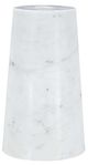 A & B Home White Marble Candle Holder-2