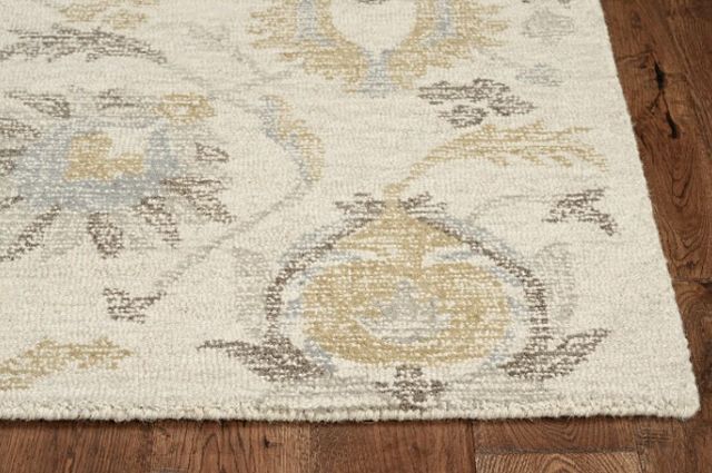 KAS Rugs Hudson Ivory Chandler 5'x7' Area Rug-1