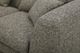 Moe's Home Collection Lowtide Alcove 5-Piece Grey L-Shaped Modular Sectional and Ottoman-2