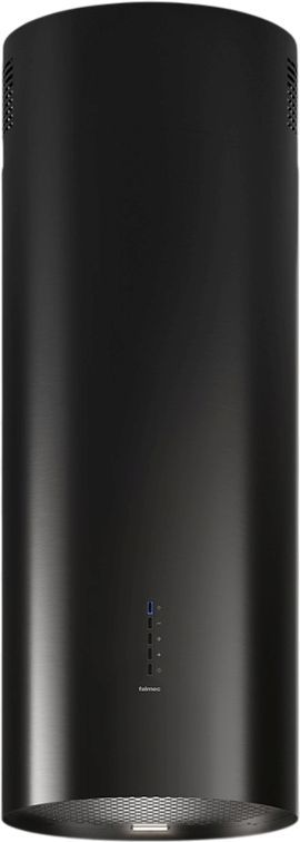Falmec Polar Black 14" Painted Black Steel Island Range Hood