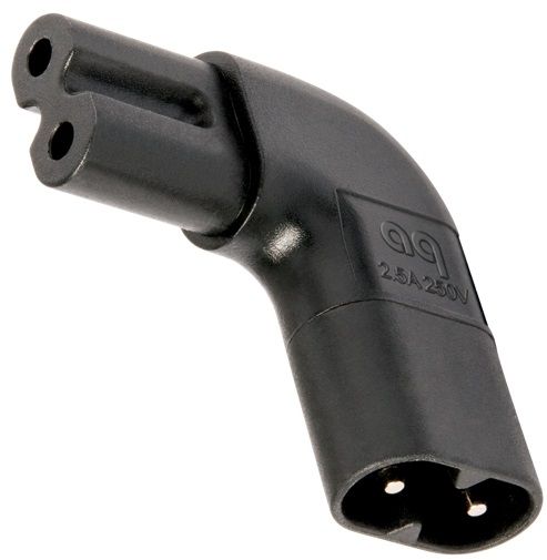 AudioQuest® IEC-90° C7 Unequal Radius Adaptor Set of 10